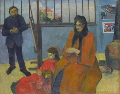 O ateliê de Schuffenecker de Paul Gauguin