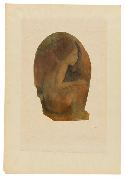 Jovens taitianos sentados de Paul Gauguin