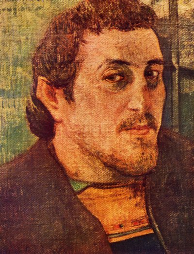 Auto-retrato, 1888-1889, 1936 de Paul Gauguin