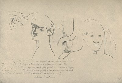 Esboços de todos os tipos, empreendimentos aleatórios de minha caneta e minha imaginação, fantasias perdidas, mas isso não é verdade de Paul Gauguin