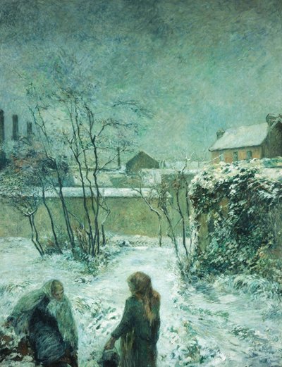 Neve, Carcel Road, 1883 de Paul Gauguin
