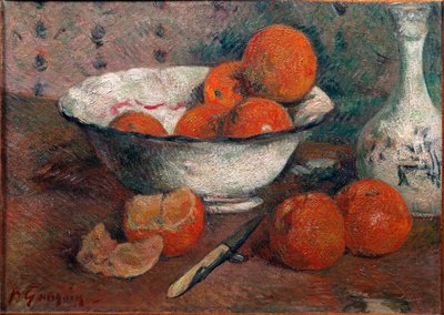 Natureza Morta com Laranjas de Paul Gauguin