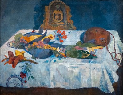 Natureza Morta com Papagaios de Paul Gauguin