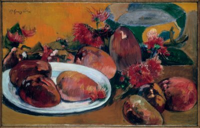 Natureza morta com mangas de Paul Gauguin