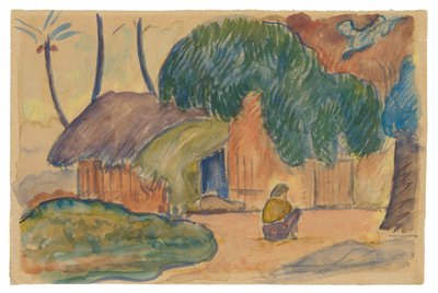 cabana taitiana de Paul Gauguin