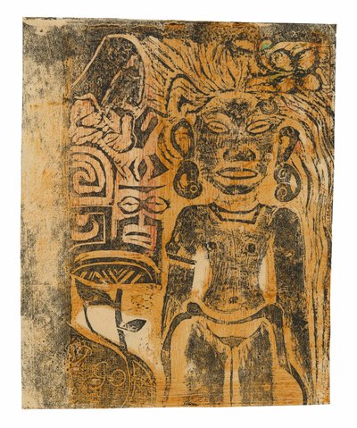Ídolo do Taiti - a Deusa Hina de Paul Gauguin