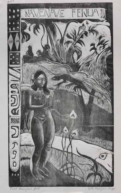 Série do Taiti: Terra das Delícias. de Paul Gauguin