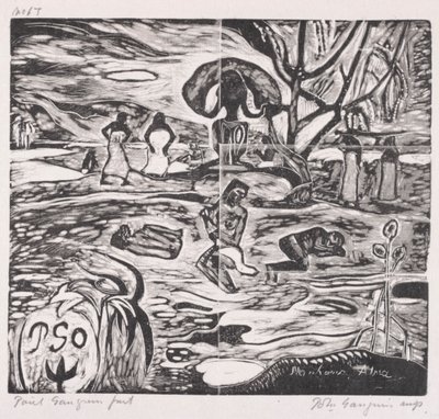 Série Taitiana: Oferendas a um Deus de Paul Gauguin