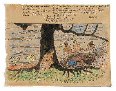 Pesca do Taiti de Paul Gauguin