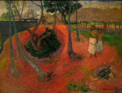 Idílio taitiano de Paul Gauguin