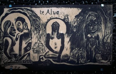 Te Atua (Os Deuses) de Paul Gauguin
