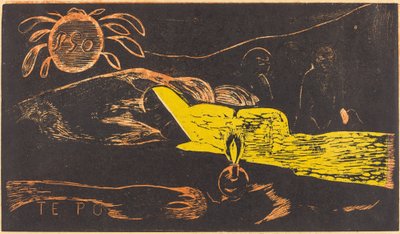 Te Po (A Longa Noite) de Paul Gauguin