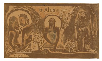 Te atua (O Deus), da Suíte Noa Noa de Paul Gauguin
