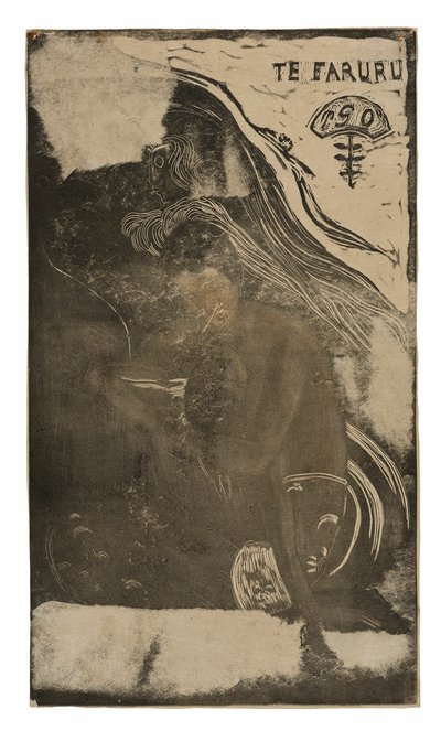 Te faruru (Aqui Fazemos Amor), da Suíte Noa Noa de Paul Gauguin