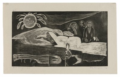 Te po (A Noite), da Suíte Noa Noa de Paul Gauguin