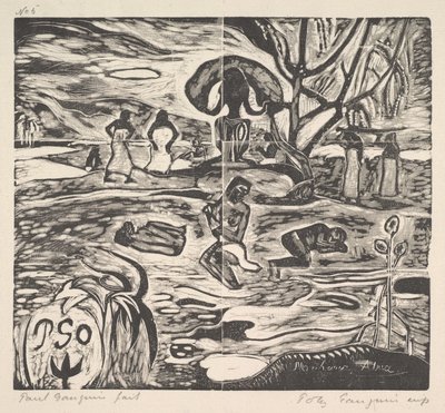 O Dia de Deus, 1894-95. de Paul Gauguin
