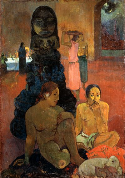 O Grande Buda, 1899. de Paul Gauguin