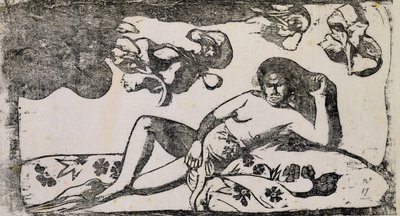 A esposa do rei de Paul Gauguin