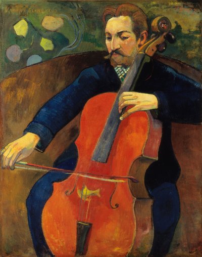 O violoncelista de Paul Gauguin