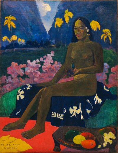 A Semente dos Areoi, 1892 de Paul Gauguin