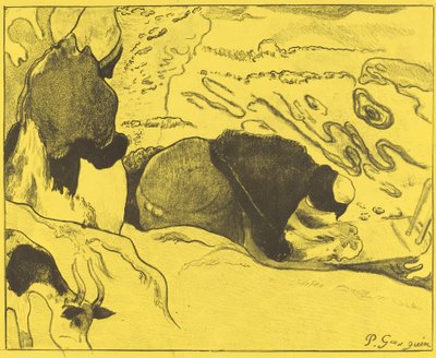 As Lavadeiras de Paul Gauguin