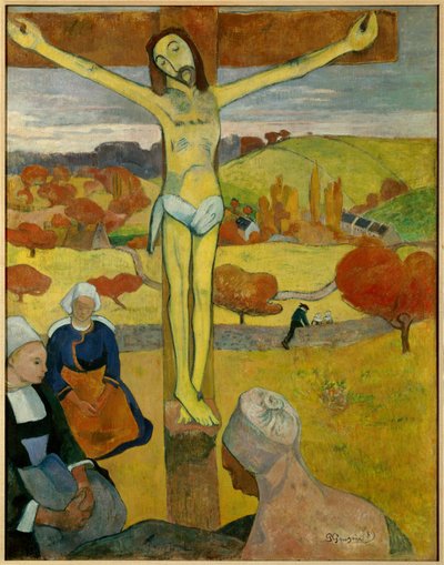 O Cristo Amarelo, 1889 de Paul Gauguin