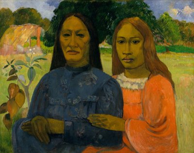 Duas mulheres de Paul Gauguin