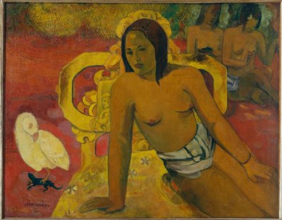 A maioria dos cabelos de Paul Gauguin