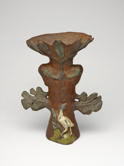 Vaso na forma de uma planta exótica, 1886-87 de Paul Gauguin