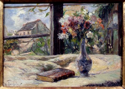 Vaso de flores. Pintura de Paul Gauguin (1848 - 1903) de Paul Gauguin