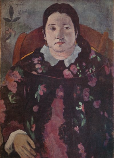 Cabeça da mulher, 1923 de Paul Gauguin