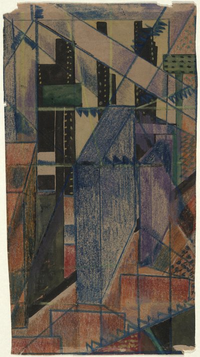 Desenho Cubista de Paul Gaulois