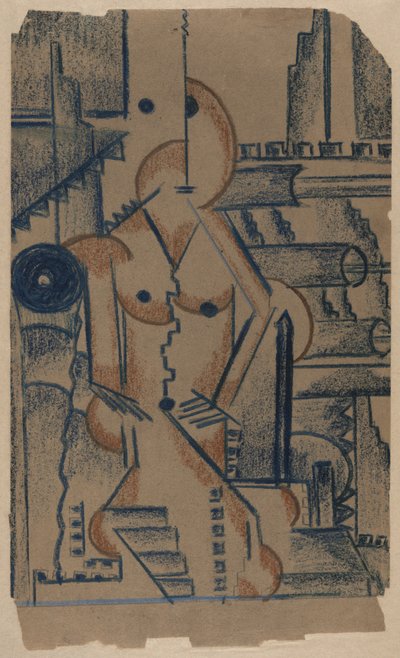 Sentado Nú de Paul Gaulois