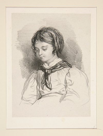 (BUSTO DE UMA MENINA.) de Paul Gavarni