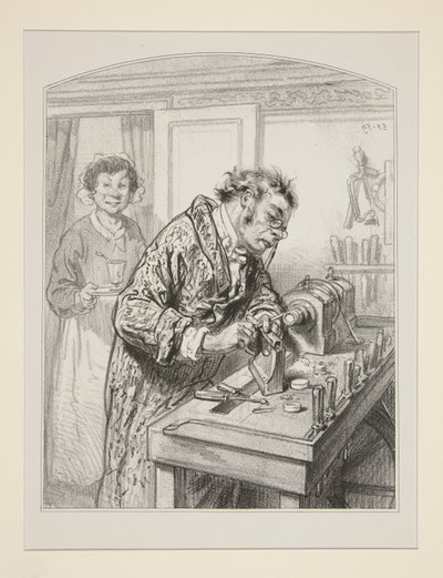 (LE TOUR.) de Paul Gavarni