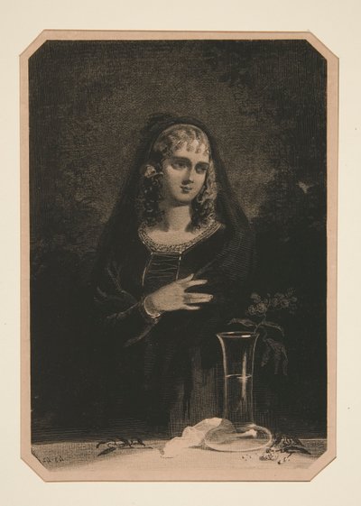 (O VASO DE CRISTAL). de Paul Gavarni