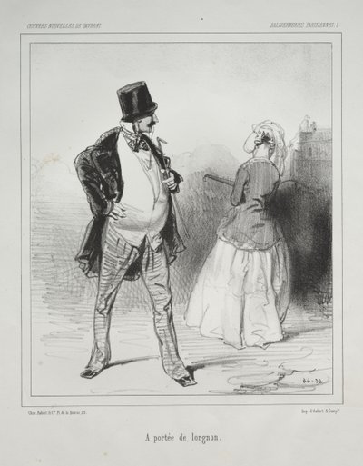 Bobagem parisiense: ao alcance dos óculos de Paul Gavarni
