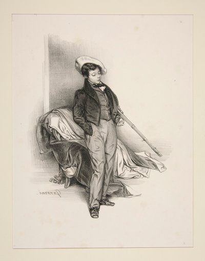 Alfred (Feydeau) de Paul Gavarni