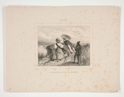 Ascensão ao Pico de Bergons de Paul Gavarni