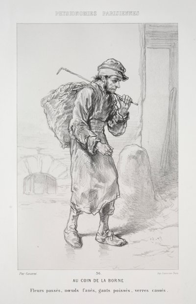 No canto dos carregados. de Paul Gavarni