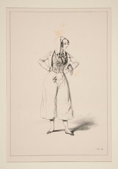 BLANCHEIRO. Chapéu de algodão, de Paul Gavarni