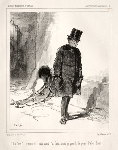 Baliverneries Parisiennes. de Paul Gavarni