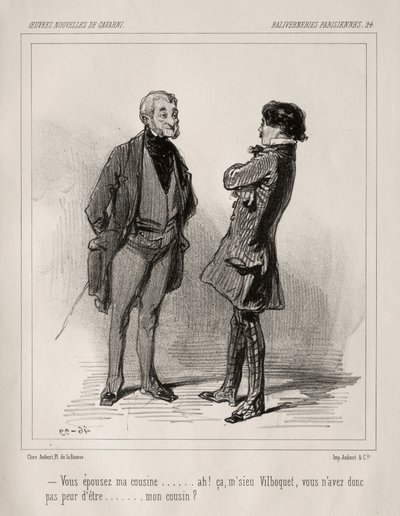 Baliverneries Parisiennes. de Paul Gavarni