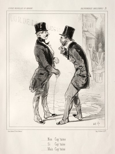 Bobagem parisiense. de Paul Gavarni
