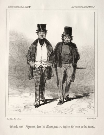Bobagem parisiense. de Paul Gavarni