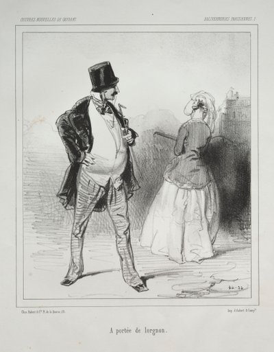 Bobagem parisiense: ao alcance dos óculos de Paul Gavarni
