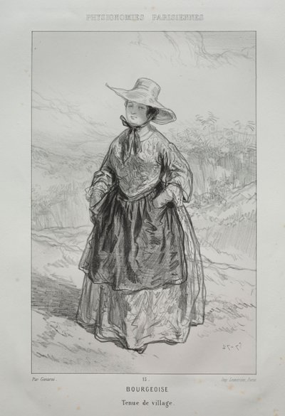 Burguês. de Paul Gavarni