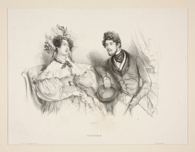 Conversa de Paul Gavarni