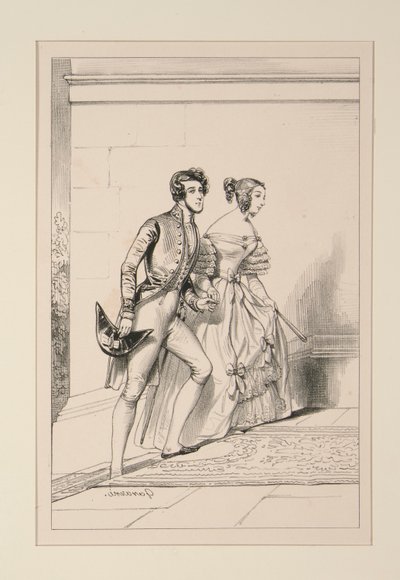 TRAJE DA TRIBUNAL 1837 de Paul Gavarni