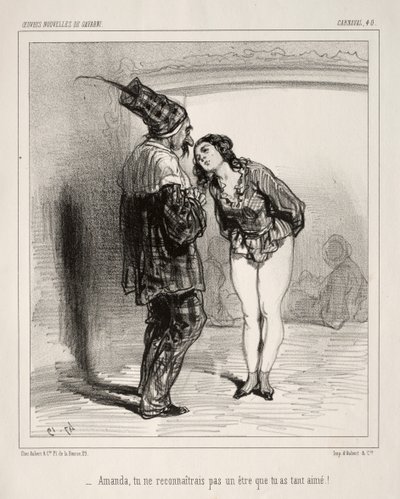 Carnaval.  de Paul Gavarni